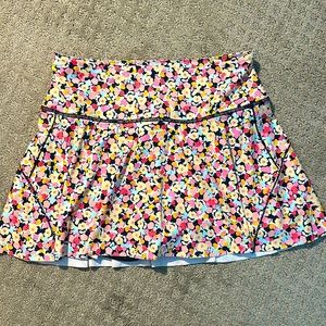 Athleta Floral Tennis Skirt